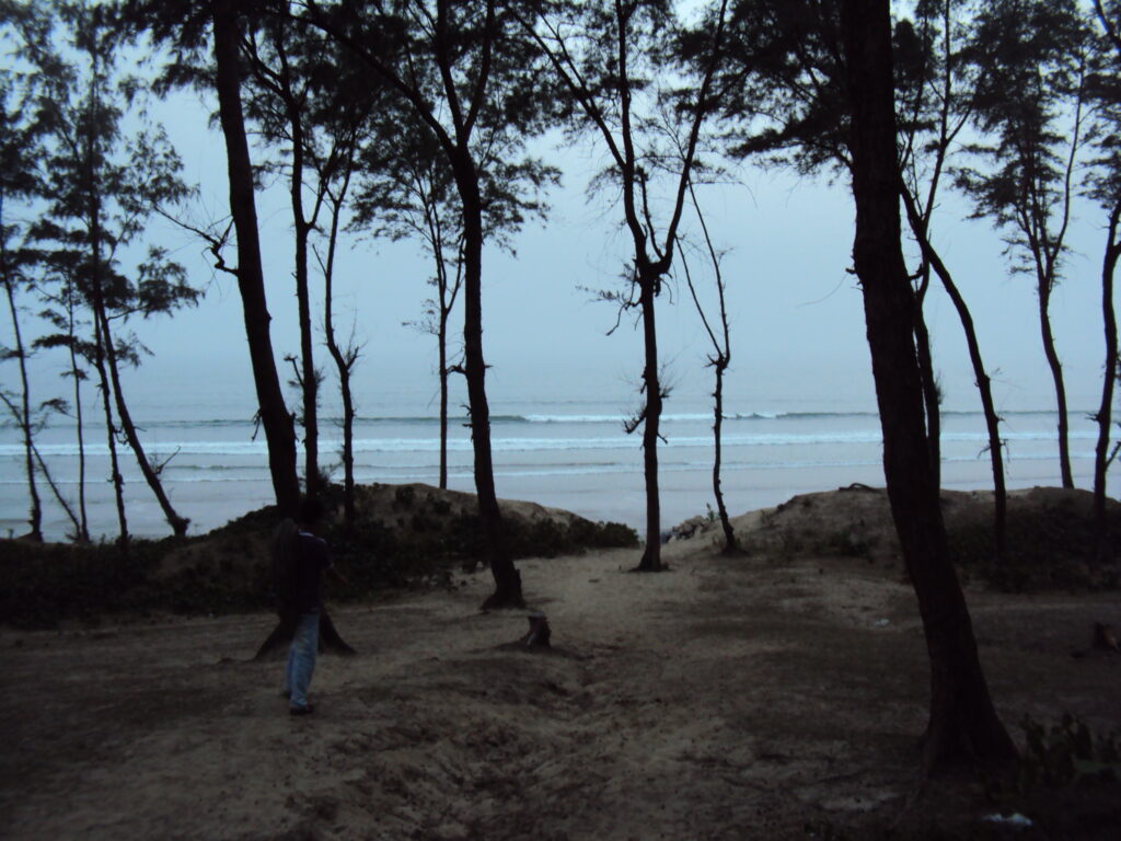 serene sea beach west bengal india waves udaipur digha coastal sunset